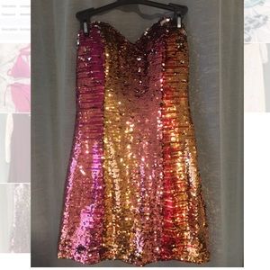 Alyce Paris sequence cocktail dress. Size 4.